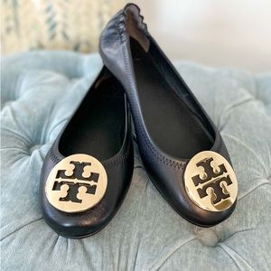 Black Tory Burch ballet Flats